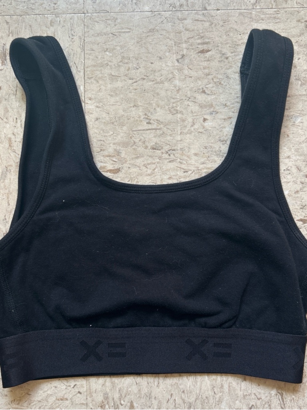TomboyX Black Bra with low back